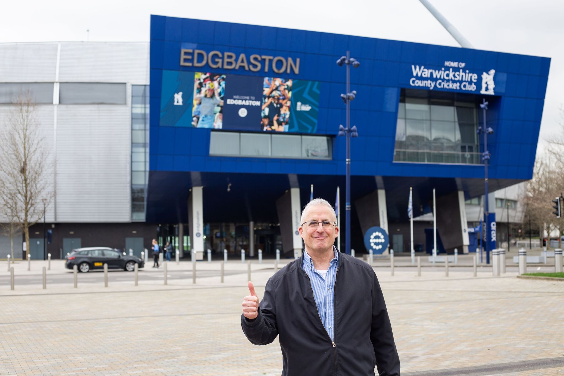 Tim Barford at Edgbaston Cricket Ground