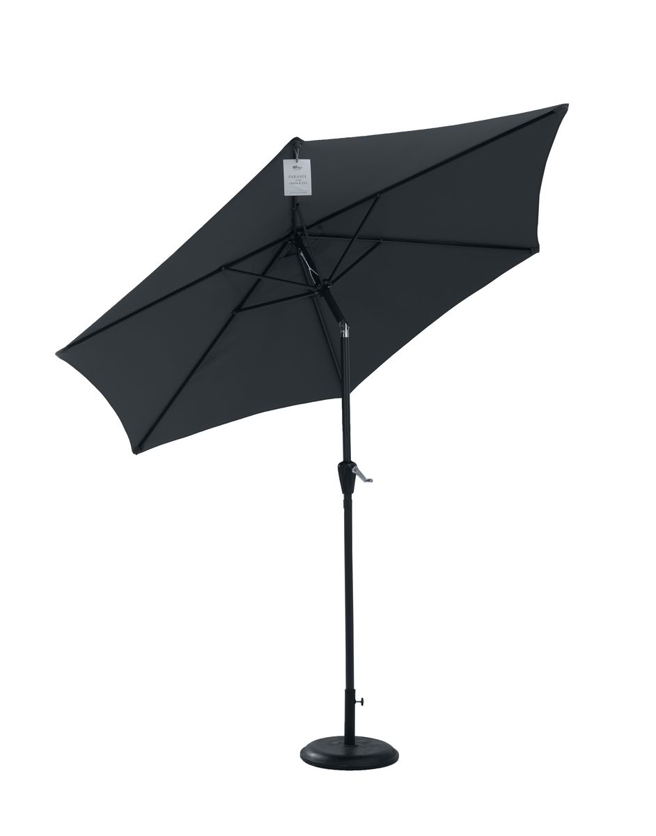 Crank & Tilt 2.7m LED Light Up Parasol