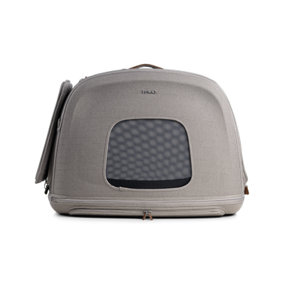 Crispin Pet Tavel Crate, size Medium, in colourway Merle