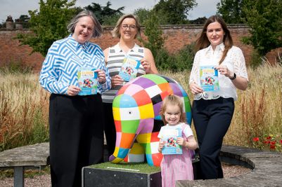 L-R Rebecca Alexander, Vikki Hulse, Laura Young and a young visitor copy.jpg