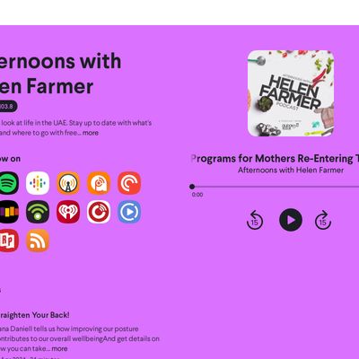 Screencapture of pod.link