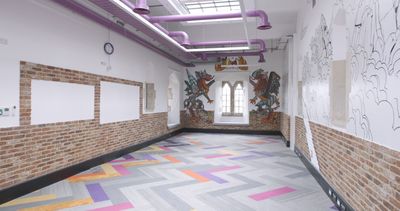 Interior of the 11th Century Castle