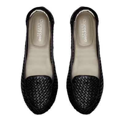 Clapham Black loafers from Cocorose London/cp,