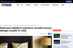 Screencapture of GCC Business News