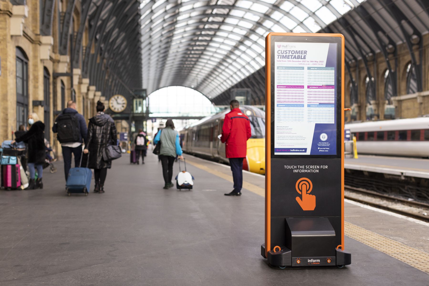 L.B. Foster Inform totem at London King's Cross.jpg