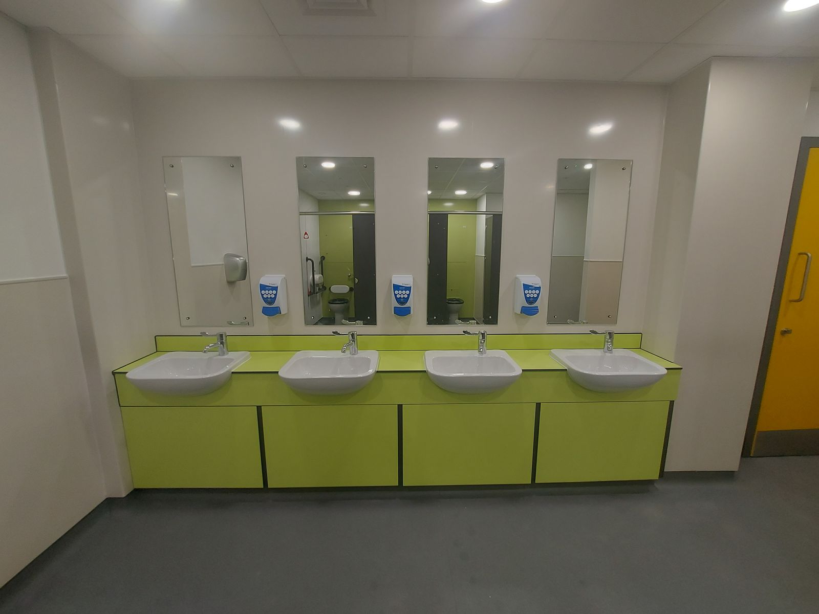 Toilets at the Princess Royal Hospital