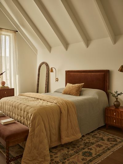 Oxford Kingsized Headboard in Brown