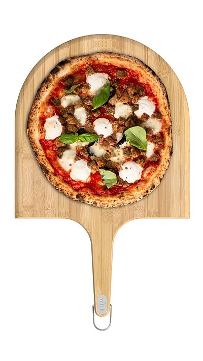 Witt Pizza Accessories - Bamboo Wood Pizza Peel (RRP £44.99)                                               