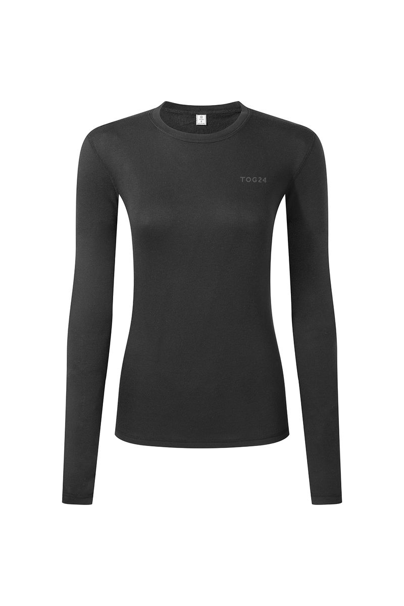 Meru Women's Cashmere Touch Base Layer Set - Black