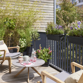 noa balcony trough living black