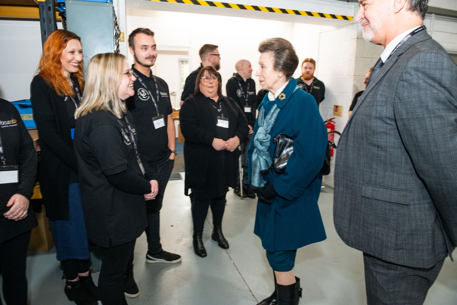 Mrs Terri Hoey meets HRH The Princess Royal