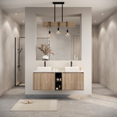 Alfie 1400 Cabinet with Open Storage