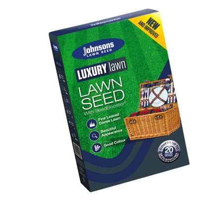 Luxury Lawn Seed with SeedBooster