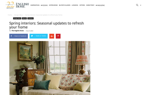 Screencapture of The English Home