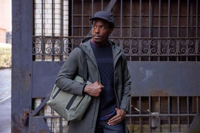 Henry Mens Waterproof Longline Coat - Charcoal Melange