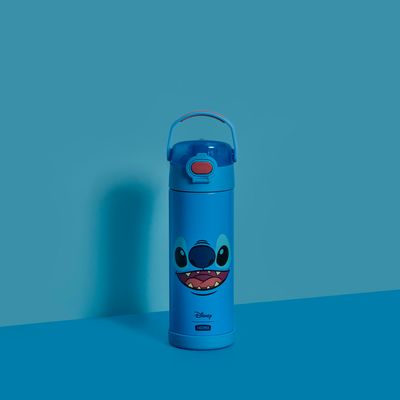 Disney Stitch Inspired Thermos 470ml Bottle 