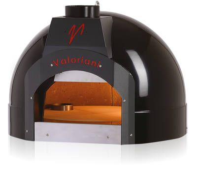 The Valoriani Fornino 60 baby pizza oven in black