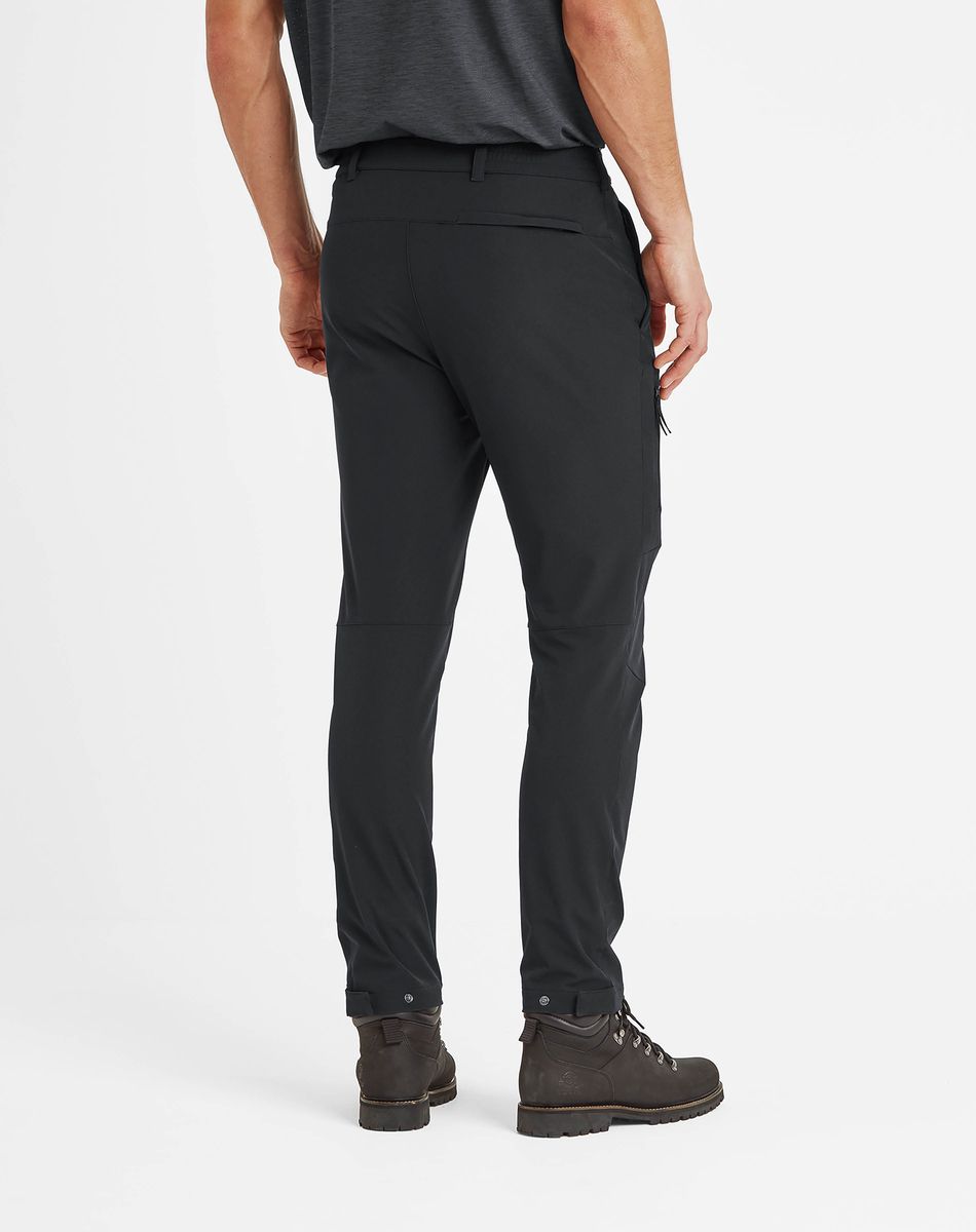 Hurstead Mens Softshell Walking Trousers - Black