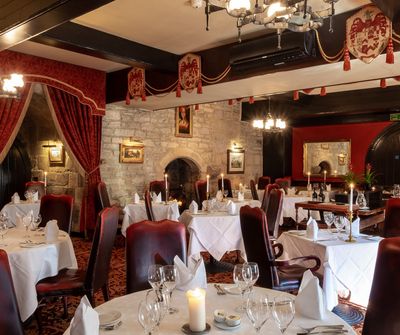 The Josephine 2AA restaurant at Langley Castle Hotel, 