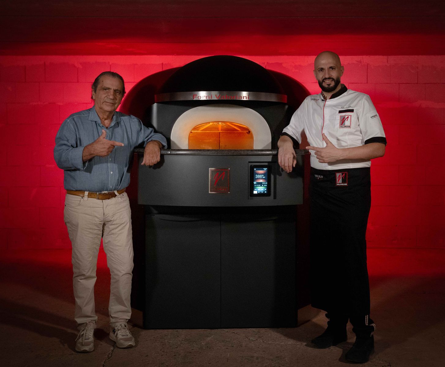 The new Maximo commercial electric pizza oven - the first-ever electric oven from Tuscan pizza oven specialists, Valoriani.  
