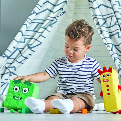 Numberblocks Three and Four Playful Pals