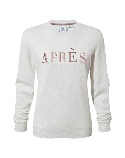 Kareena Women's Sweat - Ice White Marl