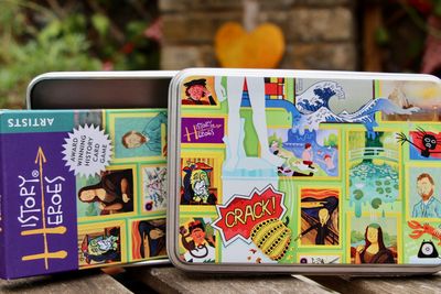 History Heroes ARTISTS Gift Tin