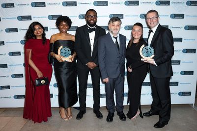 Tv Edwards team at the British Conveyancing Awards 