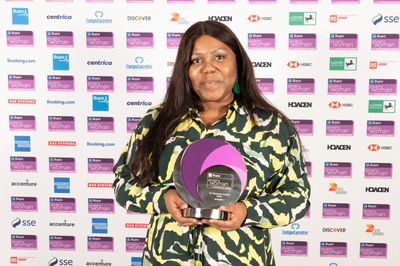 Nicola Martin, winner of the AI Champion Award at the 2024 Bupa everywoman in Technology Award