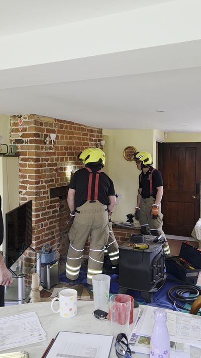 Caroline Barrett Chimney Fire  - Suffolk                        