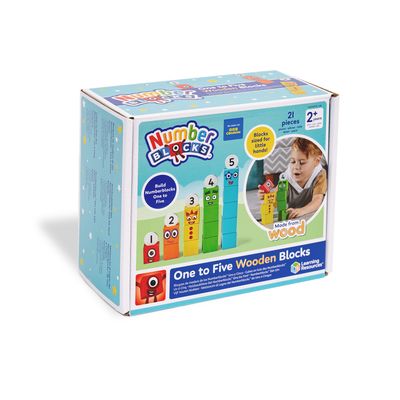 Numberblocks® One to Five Wooden Blocks