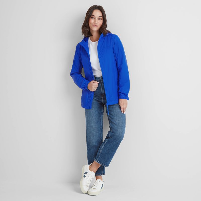 Craven Women's Waterproof Packaway Jacket - Ultra-Marine Blue