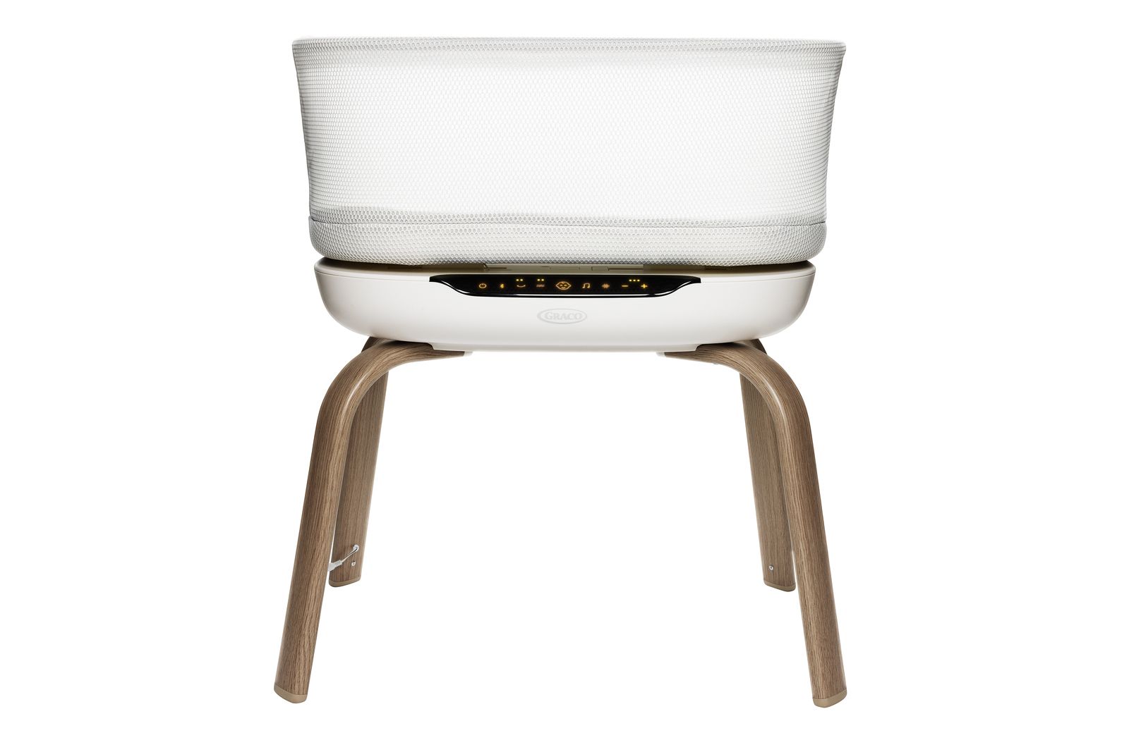 Graco Eluma™ Nest Bedside Crib with Cry Detection Technology  