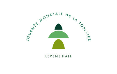 Logo for use in celebrating World Topiary Day - Journée Mondiale de la Topiaire - in France