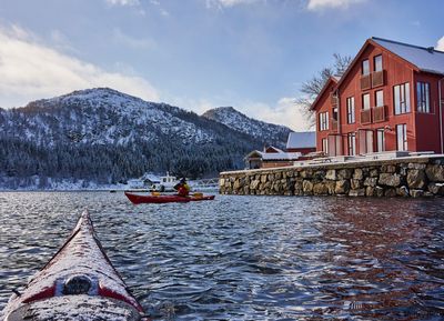Reclaim Yourself Retreats in Norway kayak and cabin.jpg