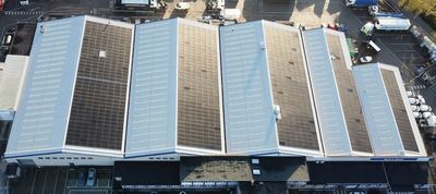 Pic 2 CES completes major new solar installation delivering a renewable energy solution to a commercial transport dealership Ford & Slater in Leicester.jpg