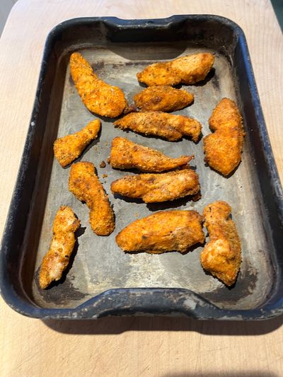 Pablo's Chicken, cooked by Orchard Ovens customer, Peter Lowman, in the Fornino 50 oven
