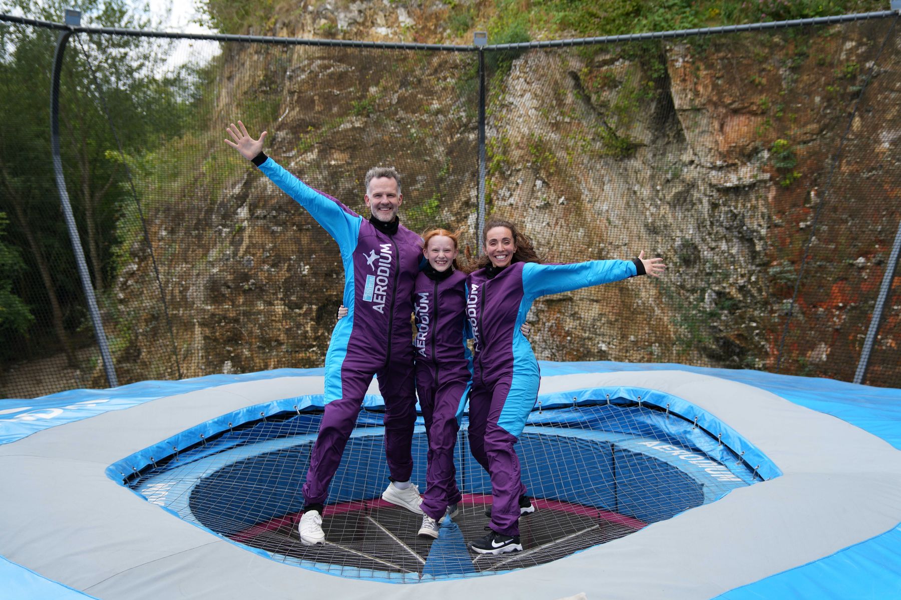 Family at the Skydiving Experience
