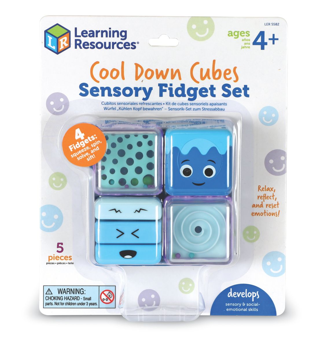 Cool Down Sensory Cubes Sensory Fidget Set