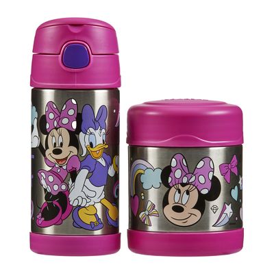 Minnie & Daisy FUNtainer® food flask and bottle from Thermos
