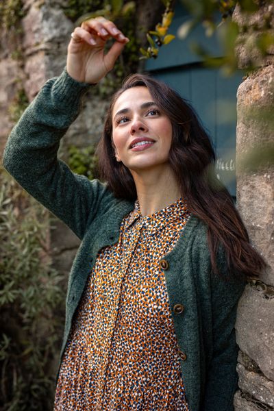 Brakeburn Rib Stitch Classic Cardigan (lifestyle) - £64.99