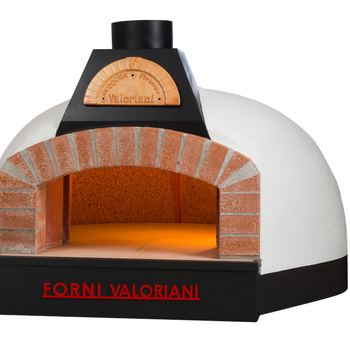 A wood-fired restaurant grade, commercial Vesuvio Igloo oven from Valoriani UK