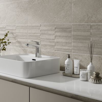 Atlas Ivory Decor Ceramic Tiles