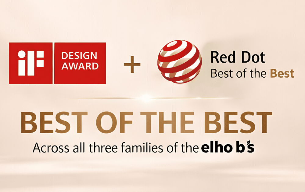 elho wins Red Dot and IF Design Awards