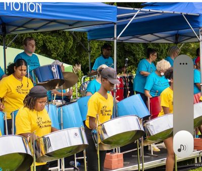 Steel Pan in Motion