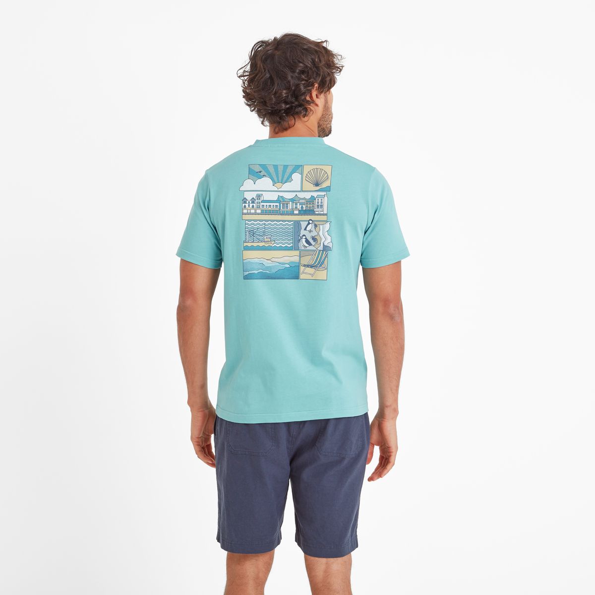 Mandar men's t-shirt - light ski