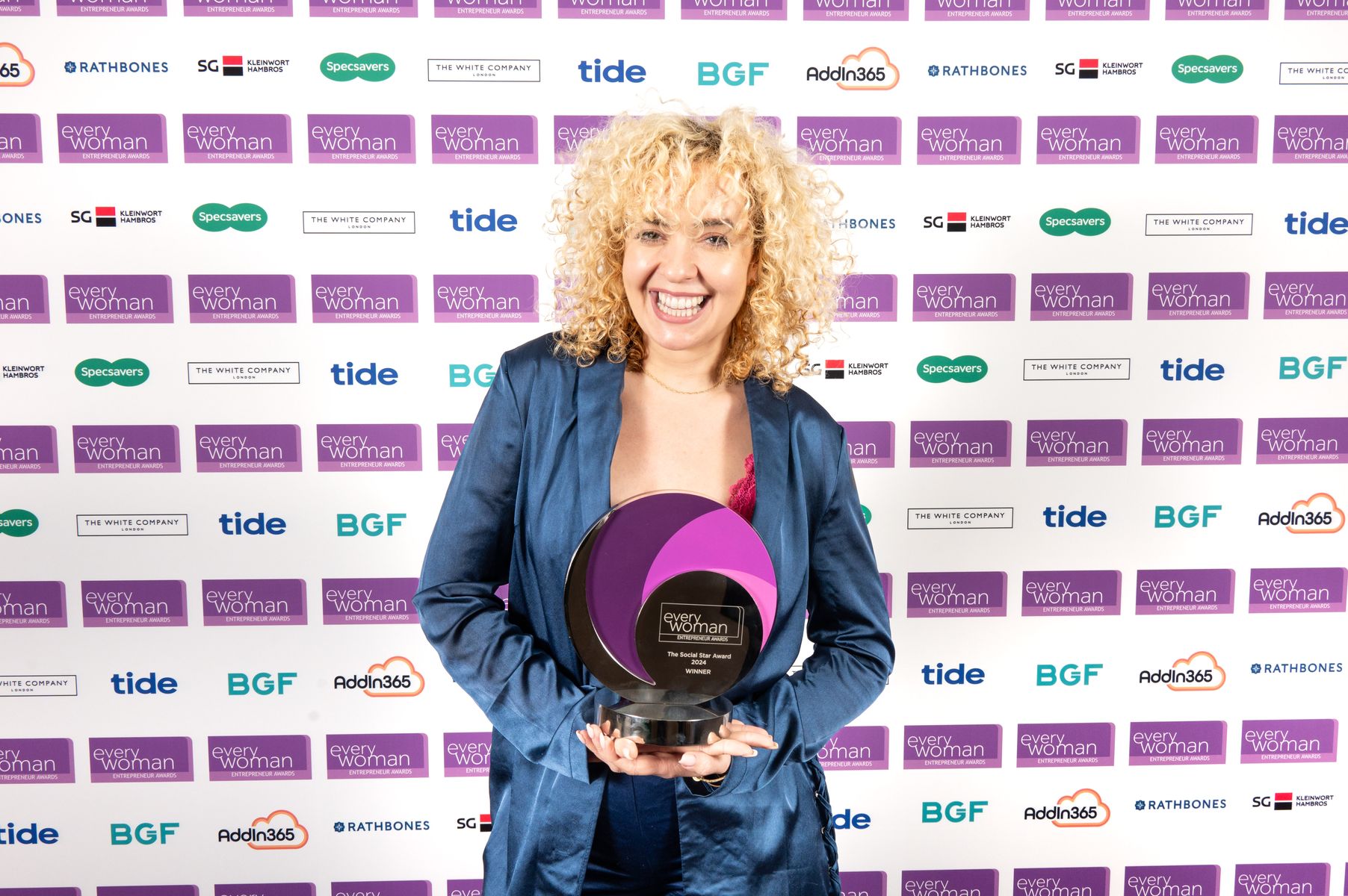 Lemon Fuller, Founder & CEO of Lemonade Dolls, winner of The Social Star Award at the 2024 everywoman Entrepreneur Awards, in association with BGF