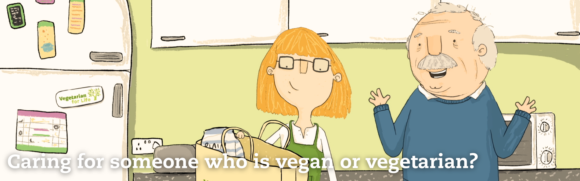 New to cooking for a vegan or vegetarian? The Vegetarian for Life carers’ guide can help