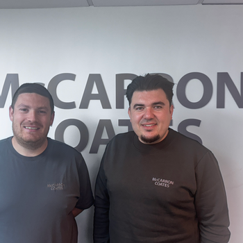 L to R:  McCarron Coates claims team manager, Harry Perris and Claims Director, Steven Stockley.