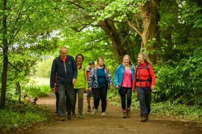 The Ramblers out walking